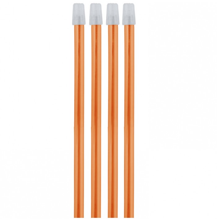 Saliva ejectors with removable tip orange 130mm (Pack of 100 pieces)