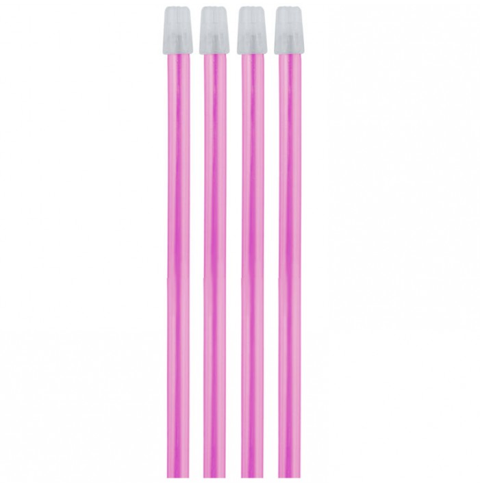 Saliva ejectors with removable tip pink 130mm (Pack of 100 pieces)