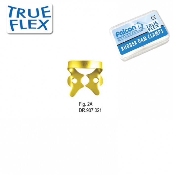 True-Flex Rubber dam clamp, Premolars fig. 2A