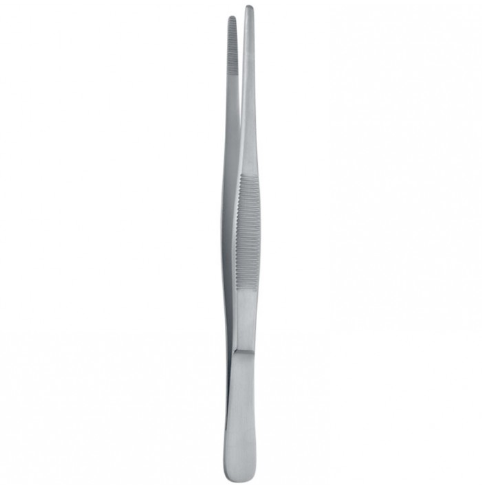 Forceps dissecting Falcon-Standard serrated 105mm