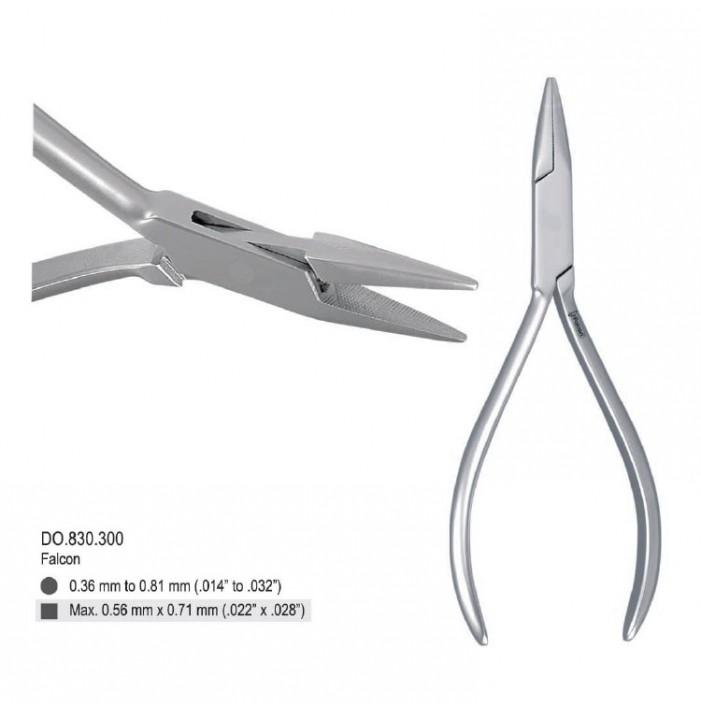 Pliers wire bending flat nose Falcon
