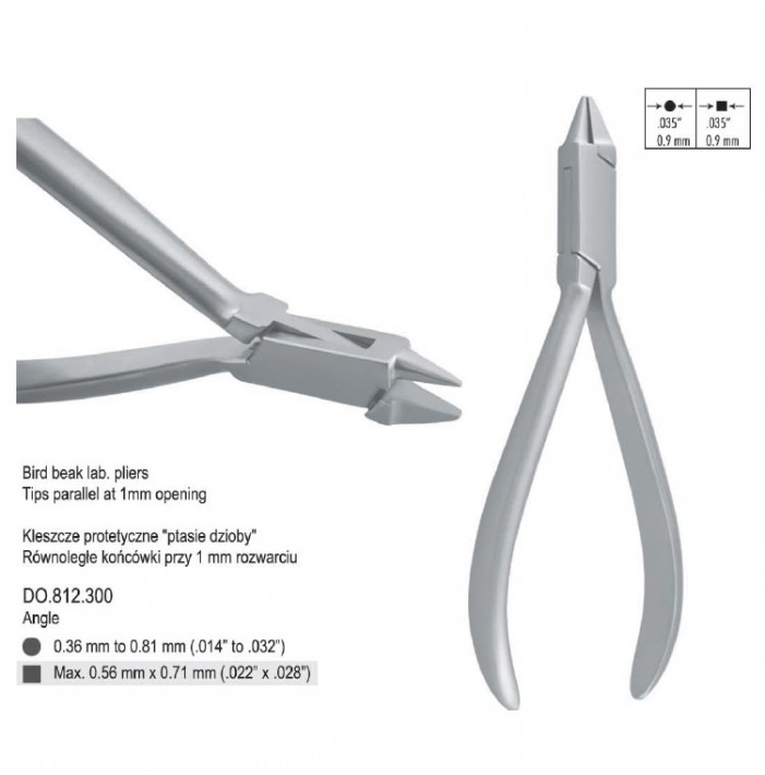 Pliers wire bending Angle round/Flat
