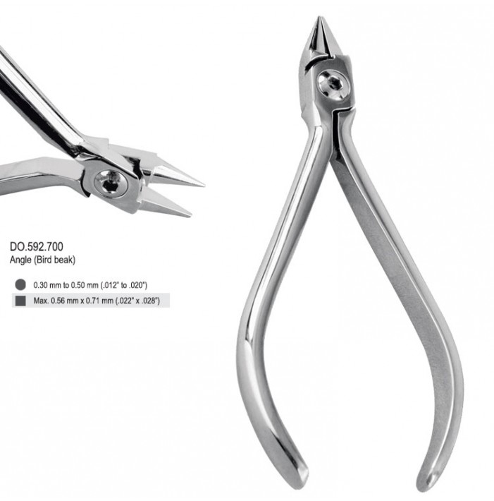 Pliers wire bending flat/round Angle