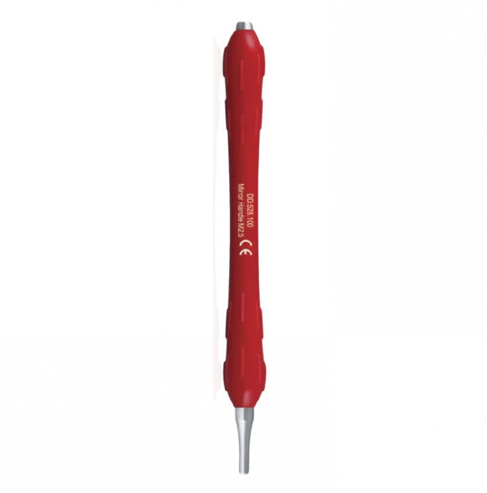 Easy-Color Mirror handle simple stem (Red)