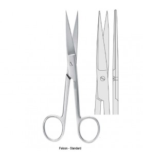 Scissors Falcon-Standard sharp/sharp straight 185mm