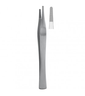 Forceps dissecting Lane serrated 140mm