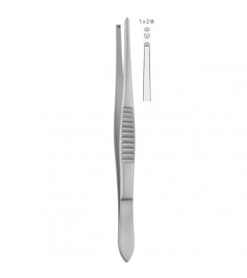 Forceps dissecting Falcon-Standard (USA-Pattern) 1x2th 250mm
