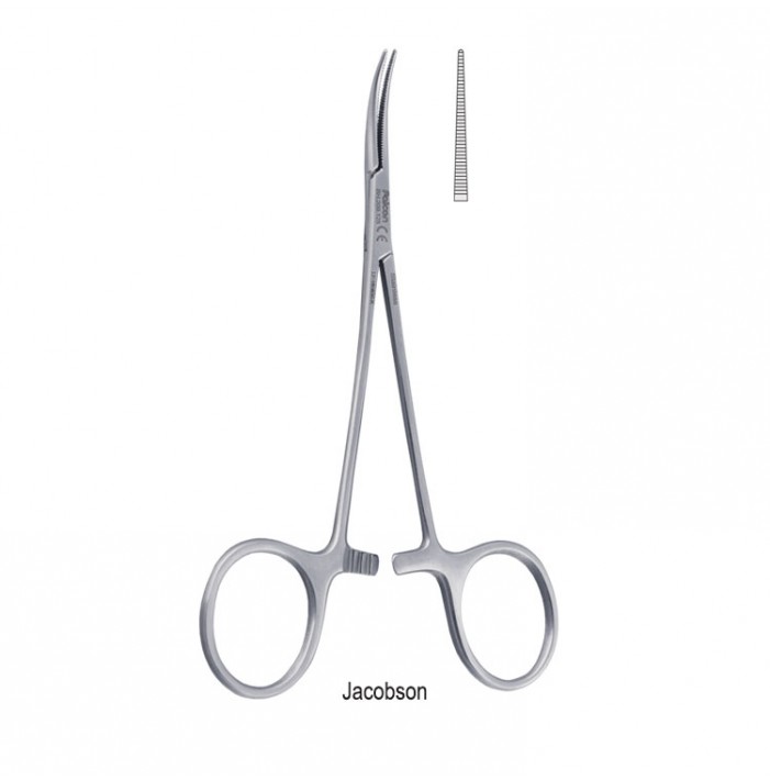 Forceps artery Jacobson straight 125mm
