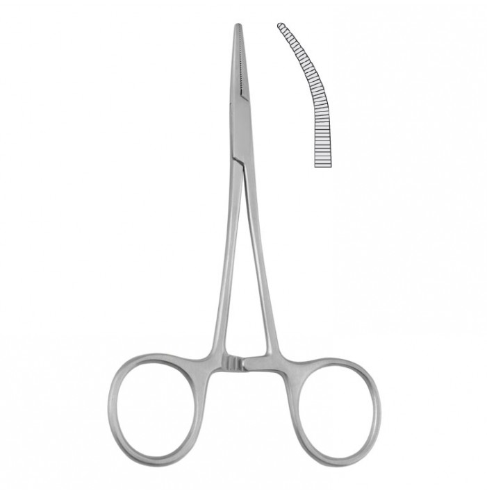 Forceps artery Halsted Mosquito curved 145mm