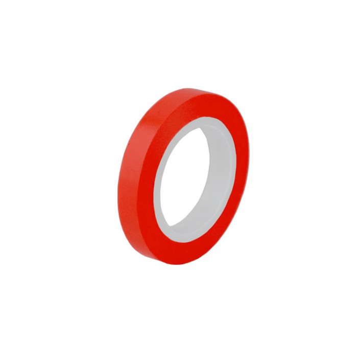 Color coding tape red, 6.35mm x 5 meters