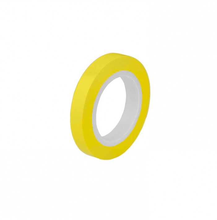 Color coding tape yellow, 6.35mm x 5 meters