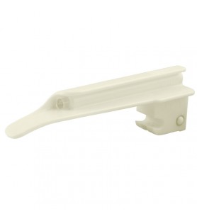 Disposable fiber optic laryngoscope plastic blade Miller fig. 1