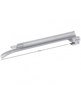 Laryngoscope blade LED light Miller blade only 205mm fig. 4