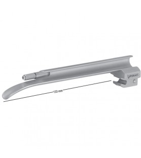 Laryngoscope blade LED light Miller blade only 155mm fig. 2