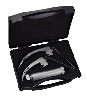 Laryngoscope fiber optic detacheable MacMov set blade fig. 3 to 4 + Midi handle XENON