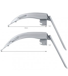 Laryngoscope fiber optic detacheable MacMov set blade fig. 3 to 4 + Midi handle XENON