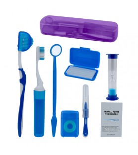 Orthodontic care kit purple