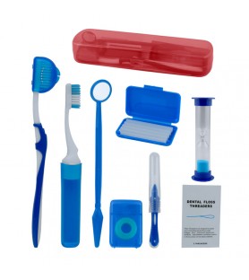 Orthodontic care kit red