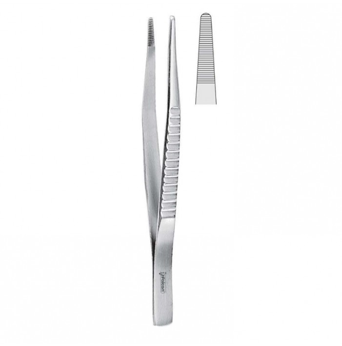 Forceps dissecting Standard (English pattern) serrated 200mm