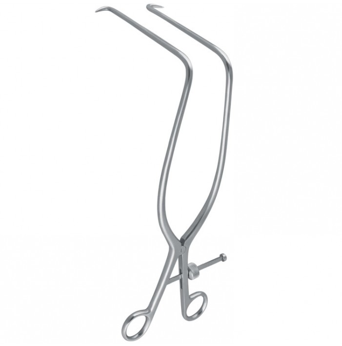 Retractor SR Gelpi Z-style 90 right handed 1x1th blunt 125x260mm