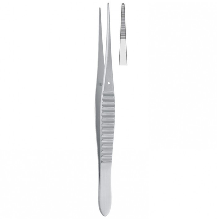 Forceps dissecting Gillies serrated 150mm