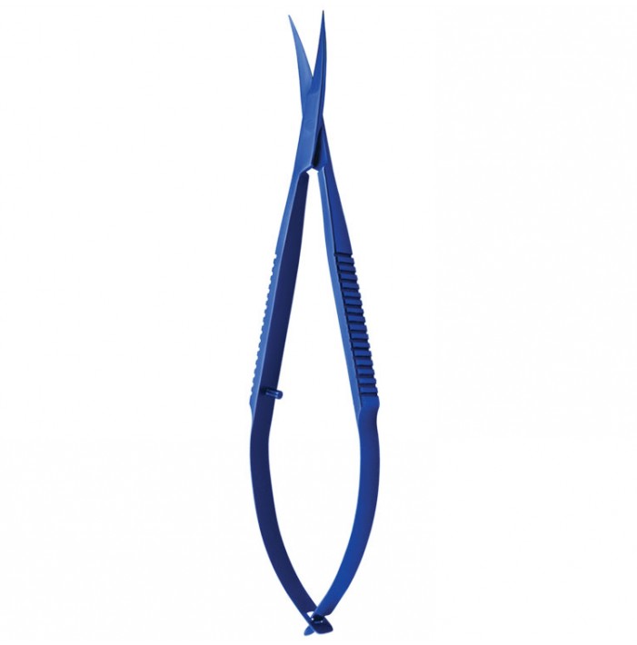 Titanium scissors Noyes/Castroviejo curved 115mm