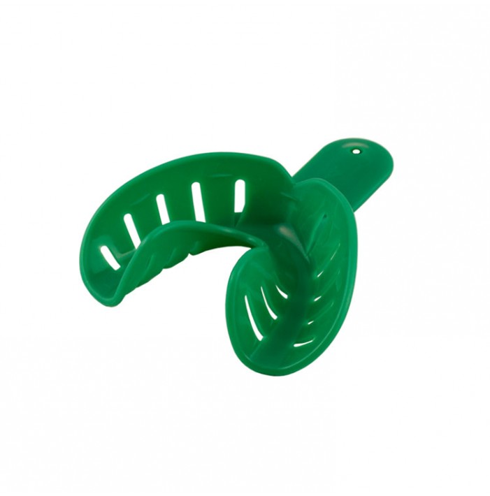 Disposable Orthodontic impression tray lower fig. 4, size M (green) 10 pieces