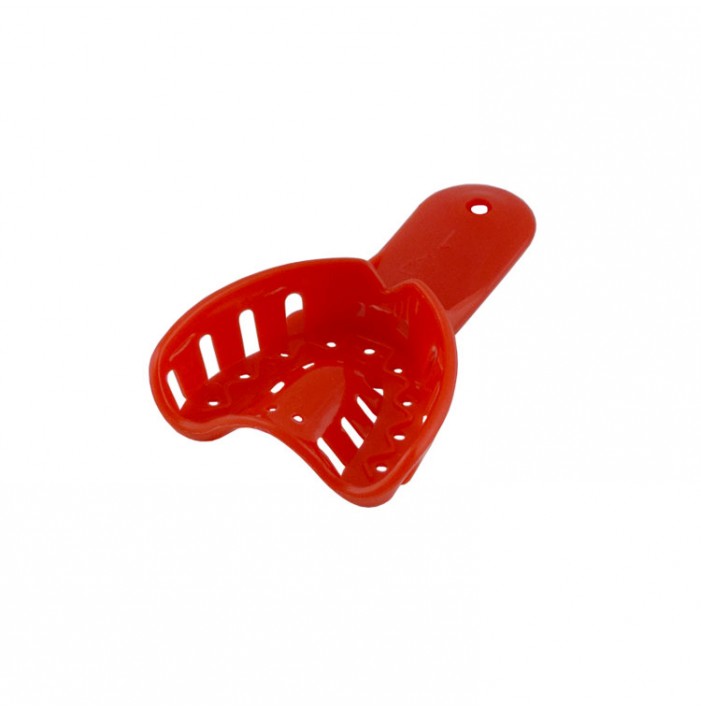 Disposable Orthodontic impression tray upper fig. 1, size XXS (red) 10 pieces