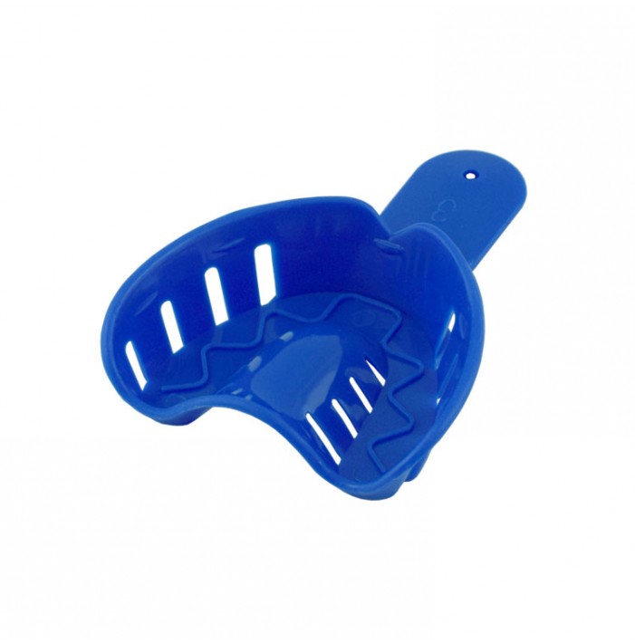 Disposable Orthodontic impression tray upper fig. 3, size S (blue) 10 pieces