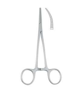 Forceps artery Christophe curved 160mm
