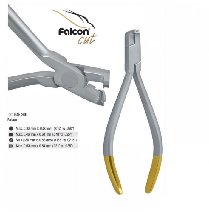 Falcon-Cut Kleszcze dystalne do cięcia i trzymania drutu