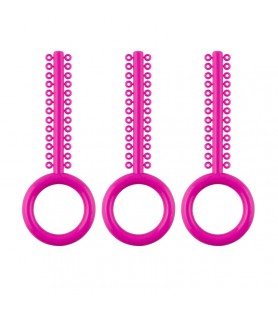 ElastoMax Uno-I ligatures hot pink (40 sticks, 1040 ligatures)