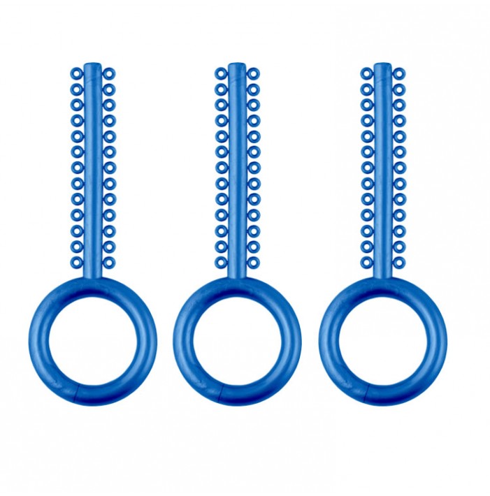 ElastoMax Uno-I ligatures metalic blue (40 sticks, 1040 ligatures)