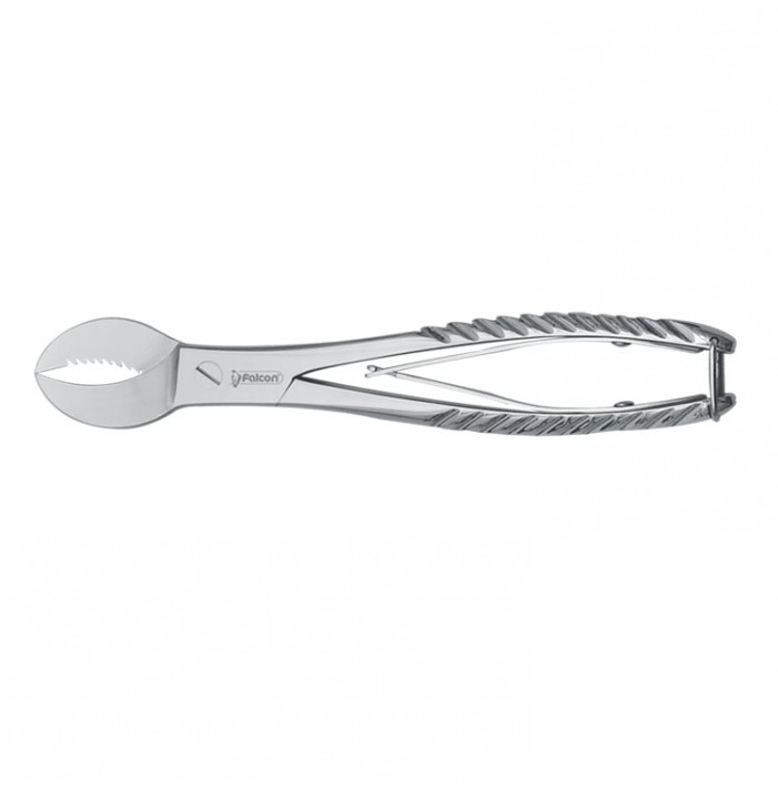 Plaster cutting forceps curved 200mm
