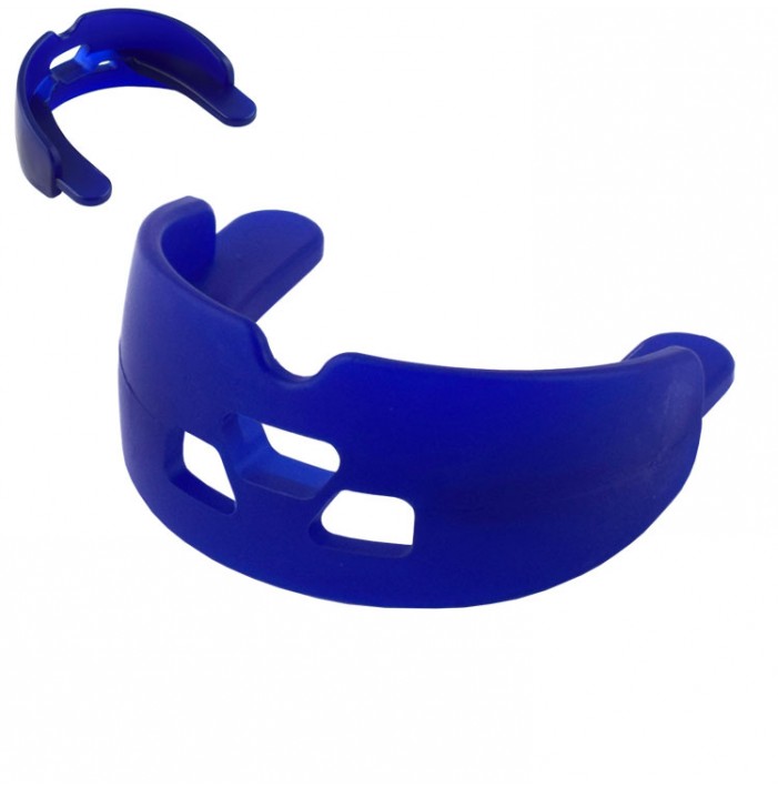 Ultima mouth guard without strap blue