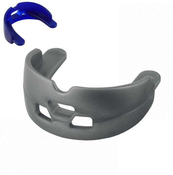 Ultima mouth guard without strap silver