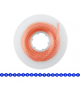 ElastoMax elastomeric chain, latex free, short orange (4.5m spool)