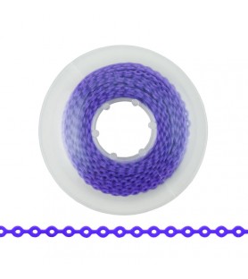 ElastoMax elastomeric chain, latex free, long purple (4.5m spool)