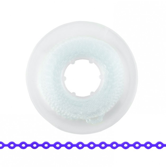ElastoMax elastomeric chain, latex free, long clear (4.5m spool)