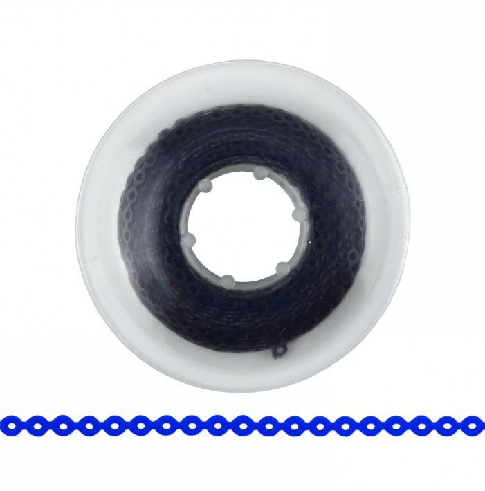 ElastoMax elastomeric chain, latex free, short black (4.5m spool)
