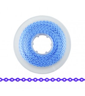 ElastoMax elastomeric chain, latex free, long purple (4.5m spool)