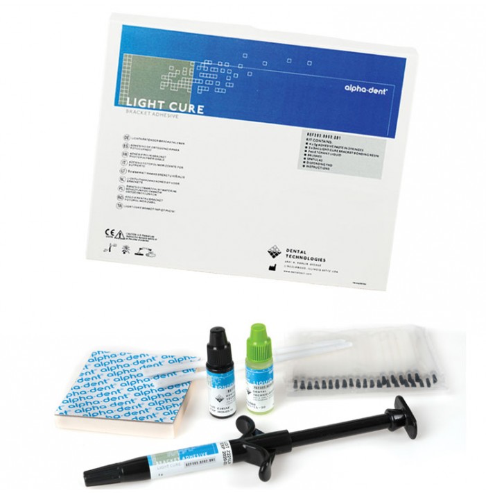 Alpha-Dent® 1 x 5g Adhesive Syringe, 3mL Light Cure Bracket Bonding Resin
