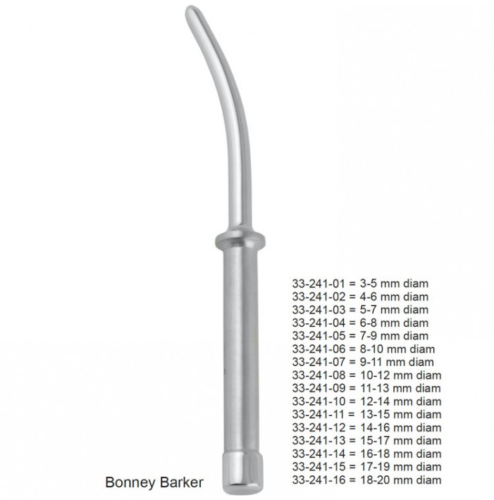 Rozszerzadło maciczne Bonney Barker 15-17mm