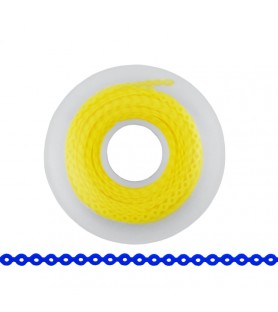 ElastoMax Uno elastomeric chain, short, yellow (4.5m spool)
