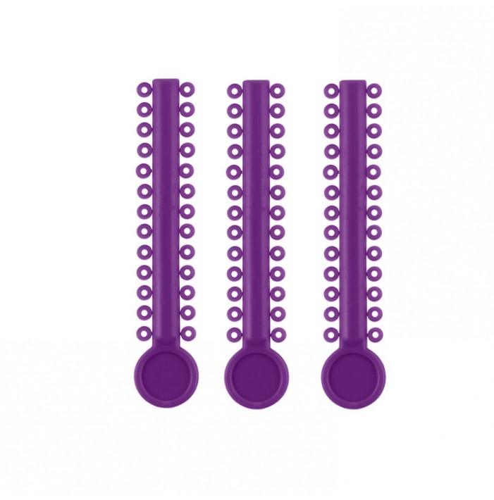 ElastoMax Uno ligatures purple (40 sticks, 1040 ligatures)