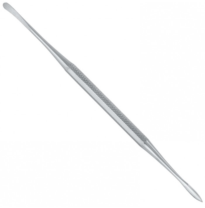 Nail spatula double ended one pinted end