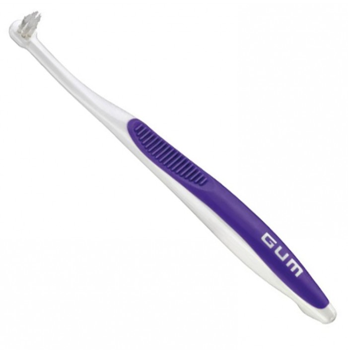 GUM Butler End-Tuft Szczoteczka jednopęczkowa do zębów i aparatów ortodontycznych