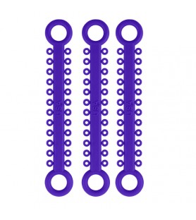 ElastoMax ligatures, latex free, purple (46 sticks, 1008 ligatures)