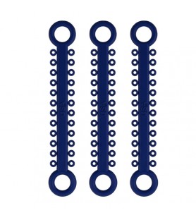ElastoMax ligatures, latex free, dark blue (46 sticks, 1008 ligatures)