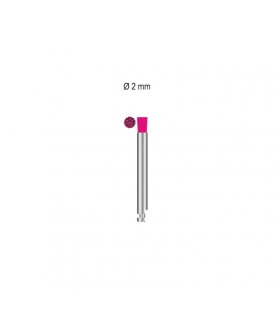 SMART Szczoteczka polerska miękka na kątnicę ø2.35mm, różowy nylon